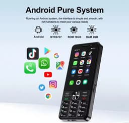 هاتف uniwa xs17 هاتف ذكي أزرار و ديجيتال 4G 3