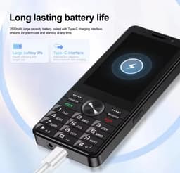 هاتف uniwa xs17 هاتف ذكي أزرار و ديجيتال 4G 2